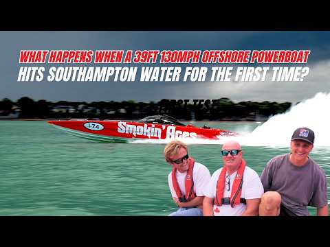 Smokin’ Aces 39ft Skater | Southampton Water Test Run